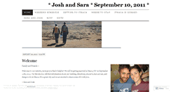 Desktop Screenshot of joshandsara.wordpress.com