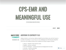 Tablet Screenshot of cpsemr.wordpress.com