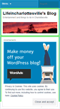 Mobile Screenshot of lifeincharlottesville.wordpress.com