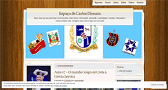 Desktop Screenshot of carlosdionata.wordpress.com