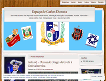 Tablet Screenshot of carlosdionata.wordpress.com