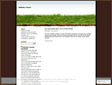 Tablet Screenshot of mmmuell.wordpress.com