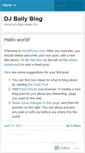 Mobile Screenshot of djbally.wordpress.com