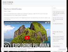 Tablet Screenshot of elleferrer.wordpress.com