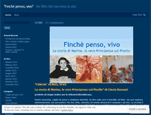 Tablet Screenshot of finchepensovivofilm.wordpress.com