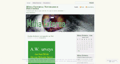 Desktop Screenshot of midiaexterna.wordpress.com
