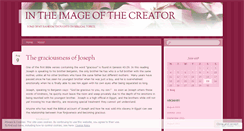 Desktop Screenshot of imageofthecreator.wordpress.com
