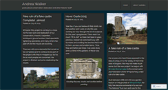 Desktop Screenshot of andreawalkerconservation.wordpress.com