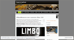 Desktop Screenshot of geekatartiner.wordpress.com