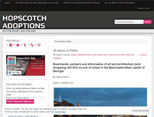 Tablet Screenshot of hopscotchadoptions.wordpress.com