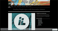Desktop Screenshot of feedingpeoplelicorcepizza.wordpress.com
