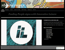 Tablet Screenshot of feedingpeoplelicorcepizza.wordpress.com