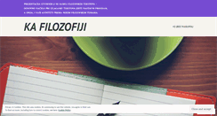 Desktop Screenshot of filozofskitekstovi.wordpress.com