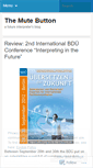 Mobile Screenshot of mutebuttonblog.wordpress.com
