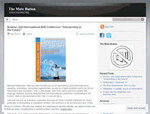 Tablet Screenshot of mutebuttonblog.wordpress.com