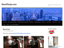Tablet Screenshot of davidtorijaenglish.wordpress.com