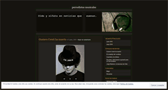 Desktop Screenshot of perrodistasmusicales.wordpress.com