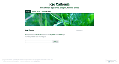 Desktop Screenshot of jojocalifornia.wordpress.com