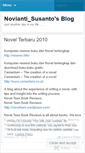 Mobile Screenshot of noviantisusanto.wordpress.com
