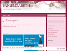 Tablet Screenshot of paigelizabeth21.wordpress.com