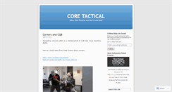 Desktop Screenshot of coretactical.wordpress.com