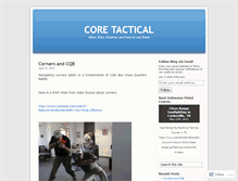 Tablet Screenshot of coretactical.wordpress.com