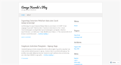 Desktop Screenshot of ameyakawale.wordpress.com