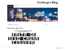 Tablet Screenshot of credicap.wordpress.com