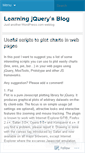 Mobile Screenshot of jquerylearning.wordpress.com