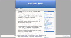 Desktop Screenshot of gibraltarnews.wordpress.com