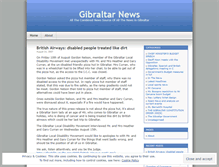 Tablet Screenshot of gibraltarnews.wordpress.com