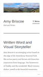 Mobile Screenshot of amybriscoe.wordpress.com