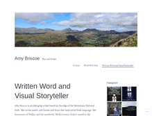 Tablet Screenshot of amybriscoe.wordpress.com