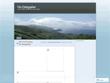 Tablet Screenshot of fireextinguishergr.wordpress.com