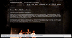 Desktop Screenshot of lauriandramaclub.wordpress.com