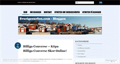 Desktop Screenshot of bloggsverigesurfen.wordpress.com