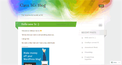 Desktop Screenshot of class3csblog.wordpress.com