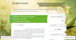 Desktop Screenshot of liberlesen.wordpress.com