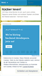 Mobile Screenshot of liberlesen.wordpress.com