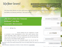 Tablet Screenshot of liberlesen.wordpress.com