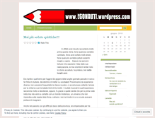 Tablet Screenshot of egonauti.wordpress.com