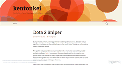 Desktop Screenshot of kentonkei.wordpress.com