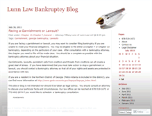 Tablet Screenshot of lunnlawbankruptcyblog.wordpress.com