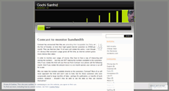 Desktop Screenshot of gochisanfrid.wordpress.com
