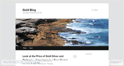 Desktop Screenshot of goldblogs222.wordpress.com