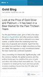 Mobile Screenshot of goldblogs222.wordpress.com