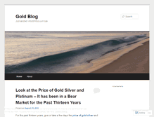 Tablet Screenshot of goldblogs222.wordpress.com