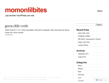 Tablet Screenshot of momonlilbites.wordpress.com