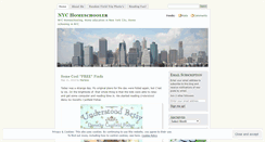 Desktop Screenshot of nychomeschooler.wordpress.com