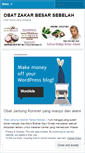 Mobile Screenshot of obatzakarbesarsebelah.wordpress.com